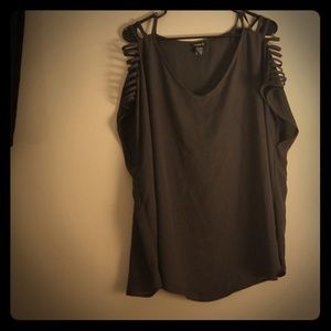 Torrid 2x gray top
